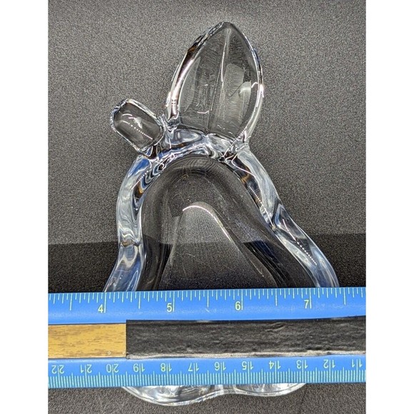 Art Vannes France Crystal Pear Ashtray, Trinket/Candy Dish, Paperweight *READ!* - Picture 9 of 14